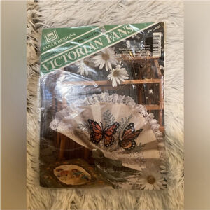 Banar Designs Victorian Fan counted cross stitch with perforated paper